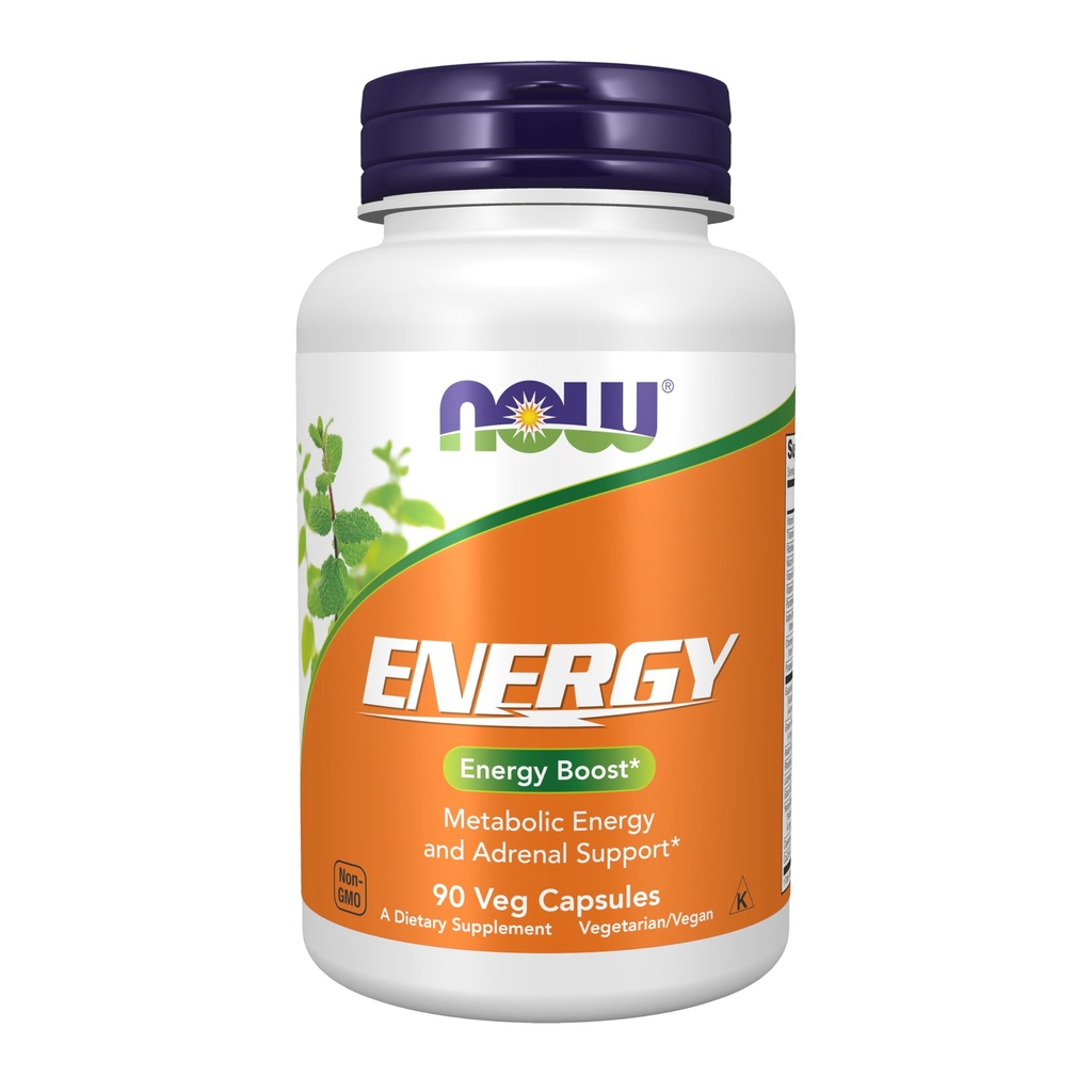 MAINTENANT compléments alimentaires, supplément alimentaire énergétique (y compris les vitamines B, thé vert, Panax Ginseng et Rhodiola), 90 capsules
