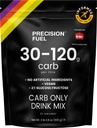 Combustible de précision PF carbure seulement boisson mélange - haute poudre d'hydrate de carbone pour l'énergie, végétalien, 120g de glucides par litre - Mild Citrus Flavor (1-pack)