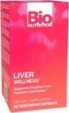 Bio Nutrition Liver Wellness 60 Vegetarian Capsules | Supports Healthy Liver Fuction | Detoxification Support | Milk Thistle 500 mg | Digestive Health | Improved Energy Levels