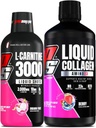 PROSUPPS L-Carnitine 3000 Stimulant Coups liquides libres (fruits dragon) Amino23 Coups de collagène liquides (Berry)