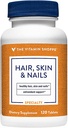 Les cheveux, la peau et les ongles de Vitamine Shoppe, avec 400MCG de Biotin, soutien pour cheveux vibrants sains, peau saine et ongles forts (120 comprimés)