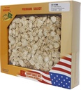 DOL Ginseng américain Slices du Wisconsin (Sliced Ginseng Root Wisconsin Groncé! La plupart des gens l'utilisent pour faire du thé au ginseng! Bon pour la santé ! 8OZ/boîte