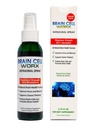 #1 Brain Health Booster in A Spray - Améliorer la concentration et la mémoire - Worx de cellules cérébrales (sublingual), Tous naturels - Pure ingrédients de la plus haute qualité Alpha GPC (Choline), Ginkgo et Resveratrol