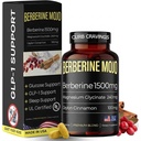 Supplément berbère 1500mg avec Glycinate de magnésium 240mg & Ceylan Cinnamon 100mg - Gestion du poids naturel, Santé Gut, Haute puissance et Absorption, Fabriqué aux États-Unis - 60 comprimés