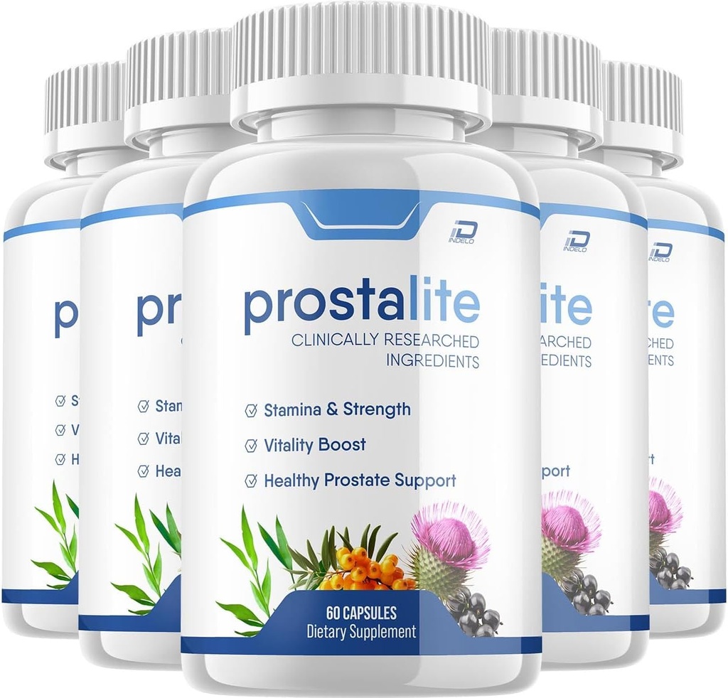 Supplément Prostalite – Prostalight Advanced Formula Suppléments Prostalit Avis (5 Pack - 300 Capsules)