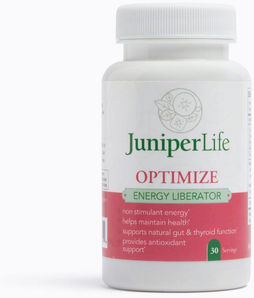 OPTIMIZE w/Berberine | Stimulant-Free Energy & Endurance Management | Helps Support Normal Cardiovascular, Thyroid, and Cholesterol Levels | Supports Healthy Gut Health Function