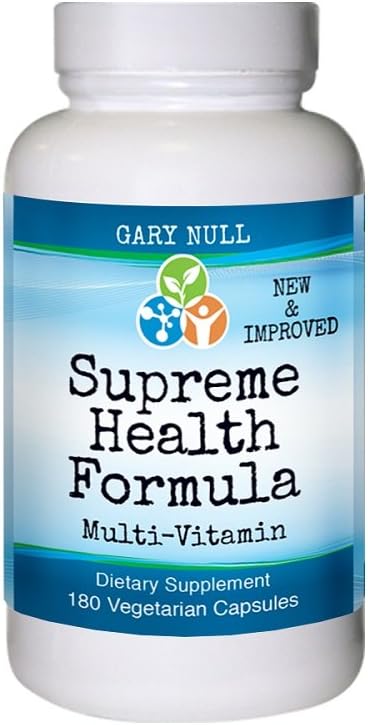 Gary Null Supreme Health Formule 180 Caps Vegi Nouveau et amélioré