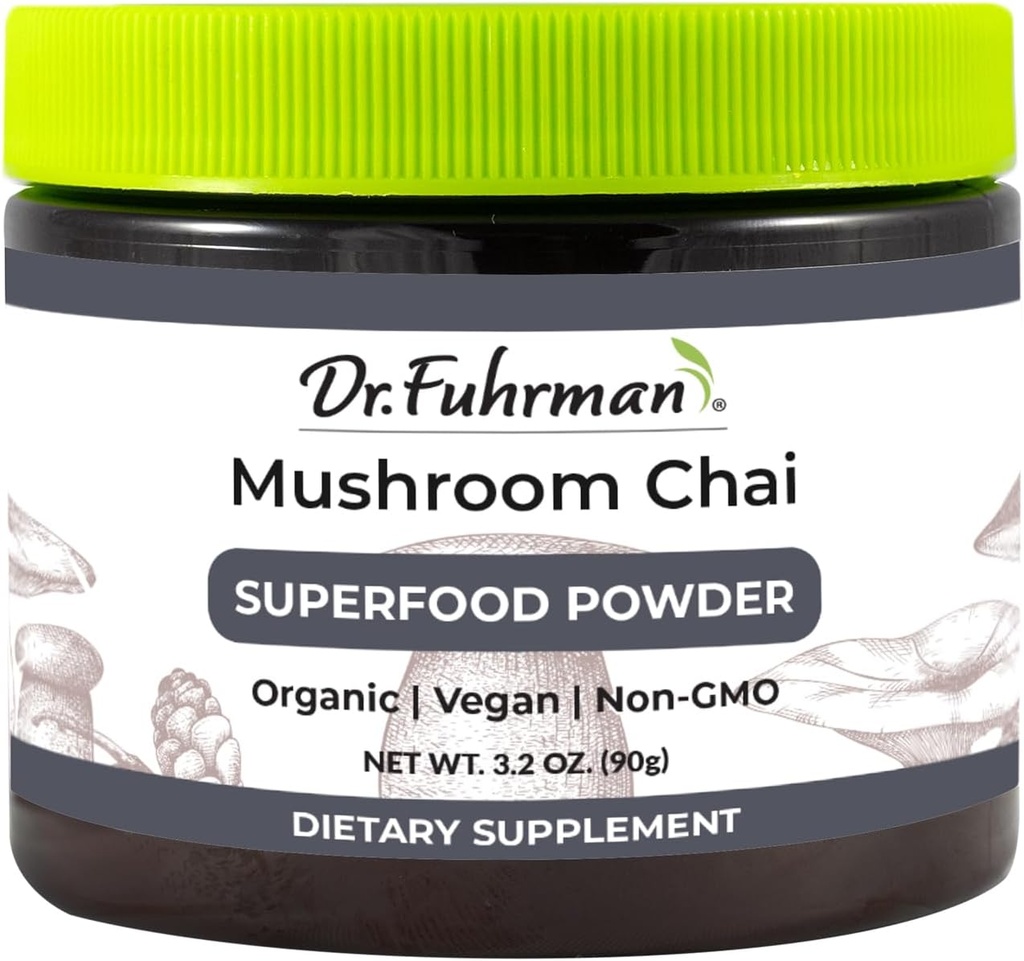 Poudre de chai de champignons du Dr Fuhman