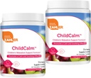 Zahler ChildCalm, punch Kosher Fruit Magnésium à mâcher pour les enfants - Calme naturel, soutien de l'humeur et relaxation - Supplément de Magnésium pour enfants apaisants Magnésium pour enfants, (2 pack)