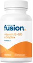 Bariatric Fusion Vitamin B-50 Complex | Vegan B Complex Vitamins for Women and Men | Easy to Swallow Vitamin B Complex Capsule | 8 B Vitamins Including Vitamin B12 | 90 Count | 3 Month Supply