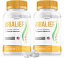 (2 Pack) Arialief Capsules Sciatica - Official Formula - Arialief Vitamin Supplement Advanced Strength Formula, Arialief Capsules Nutritional Support Maximum Strength Overall Wellness (120 Capsules)