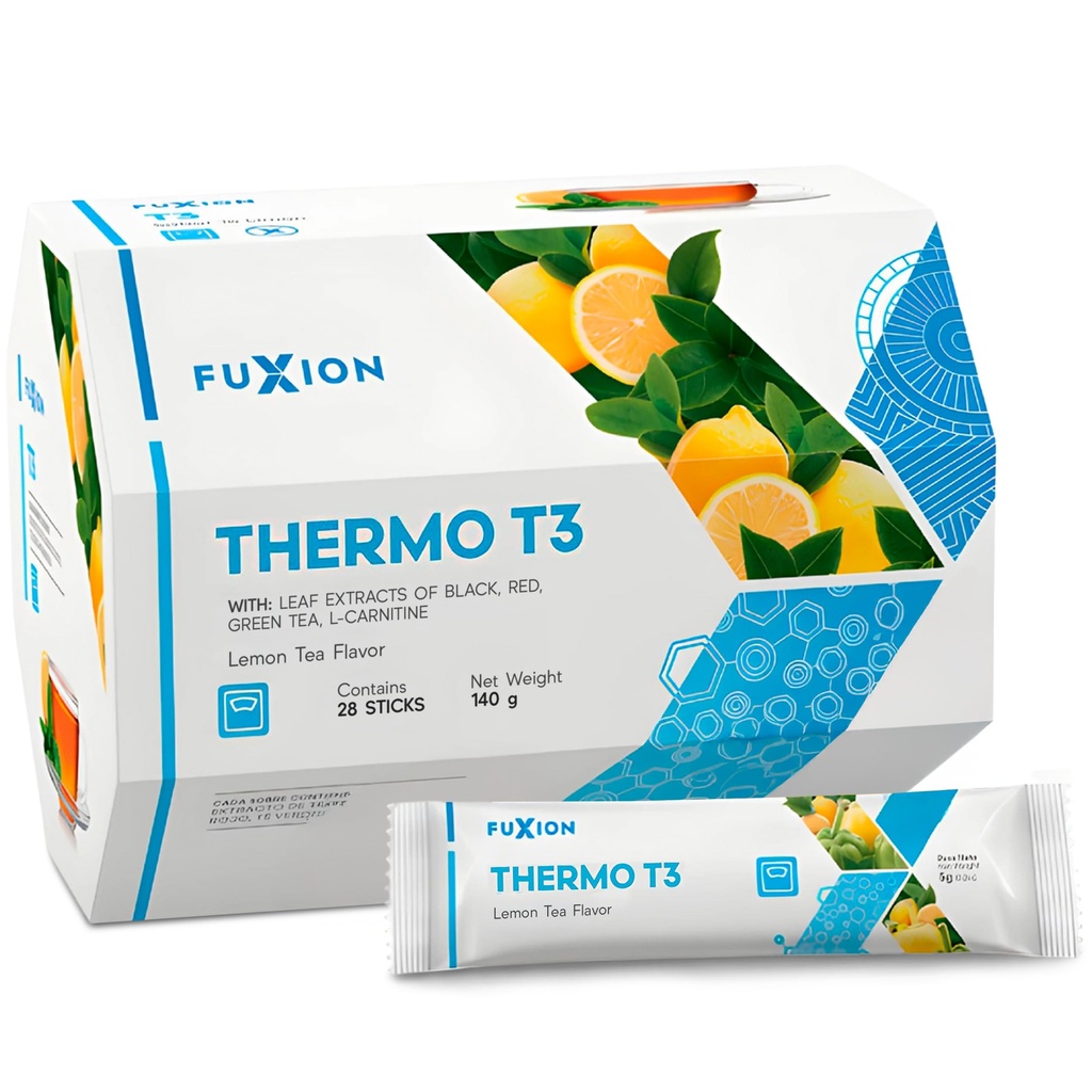 Le thé Thermo T3 de perte de poids FuXion est un mélange de 3 thés L-Carnitine.
