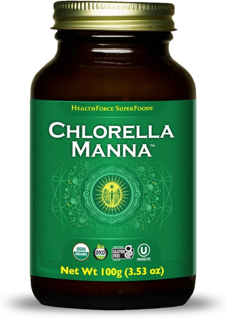 HealthForce Superfoods Chlorella Manna - Poudre - 100 grammes