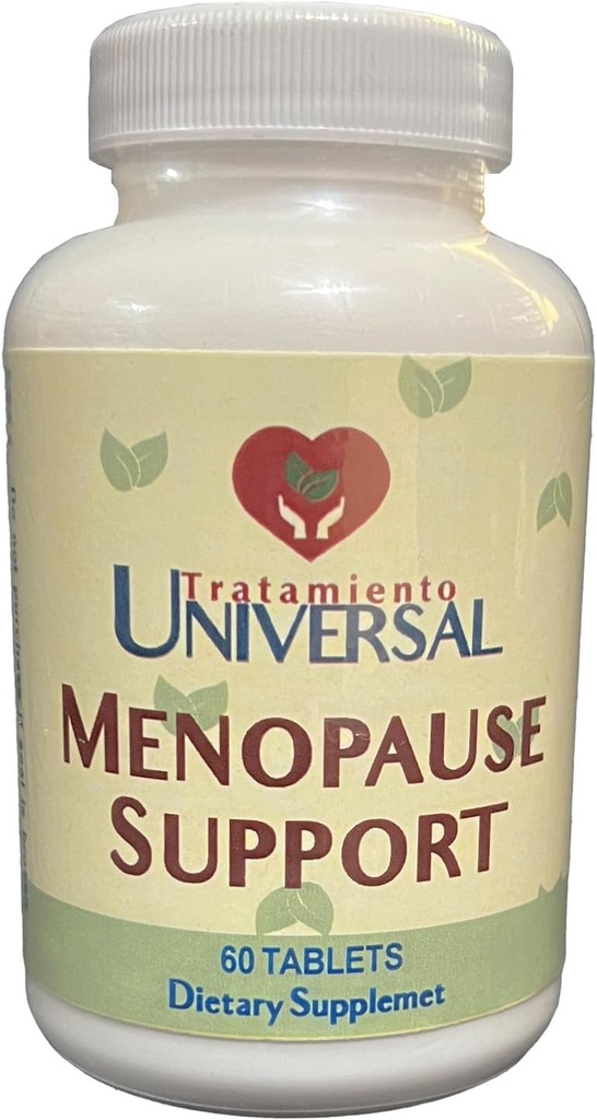 Menopause Support 90 Tablets | Reduces Hot Flashes, Aids Sleep, Combats Mood Swings | Decreases Vaginal Dryness | Improves Skin Hydration | 1 Tablet Twice Daily