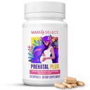 Mama's Select Vitamines prénatales pour les femmes – Sans allergène, MTHFR amical, Methylated Folate & B Vitamines, facile à digérer, soutient le développement foetal, une fois par jour, végétalien, sans biotine