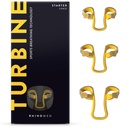 Dilateur nasal de turbine pour athlètes - Pack de 3 dilateurs de turbine conçus pour l'entraînement sportif - Augmenter le débit d'air vers les poumons de 38% pendant l'exercice, l'entraînement sportif, le cyclisme et la course