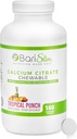 BariSlim Citrate de calcium bariatrique avec onglets de magnésium et de vitamine D - 500 mg de citrate de calcium par portion - formulé pour les patients après une chirurgie de perte de poids