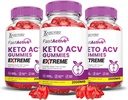 (3 Pack) Fast Active Keto ACV Gummies Extreme 2000MG Fastactive Keto Gummies Apple Cider Vinegar Formulated with Pomegranate Beet Juice Powder B12 Vegan Non GMO 180 Gummys