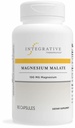 Thérapeutique intégrative Malate de magnésium - Supplément de magnésium pour le métabolisme cellulaire* - Soutien à la santé osseuse et à la fonction musculaire* - Sans gluten et sans lait - 90 capsules (90 portions)