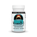 Source Naturals Vitamine D-3 400 UI 200 comprimés
