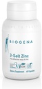 Biogena 3-Salt Zinc - Trois composés de zinc organiques hautement biodisponibles - 60 Capsules