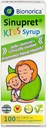 Bionorica Sinupret Kids Sinus & Immune Sirop Respiratoire & Immunity Boost Natural, Fast Aging Herbal Support with Verbena & Elder Flower - Cherry Flavor - 3,38 oz
