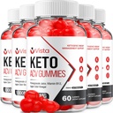 (5 Pack) Vista Keto ACV Gummies - Advanced Formula Vista Keto Plus ACV Gummies Apple Cider Vinegar Vista ACV Dietary Supplément Hommes Femmes (300 Gummies)