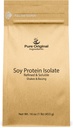 PURE ORIGINAL INGREDIENTS Soy Protein Isolate, Always Pure, No Fillers or Additives (1 Pound)