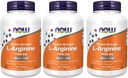 Now Foods L-Arginine 1000mg, 120 Tablets (Pack of 3)