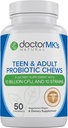 Probiotiques pour adolescents/adultes à croquer par Doctor MK's®, sans sucre