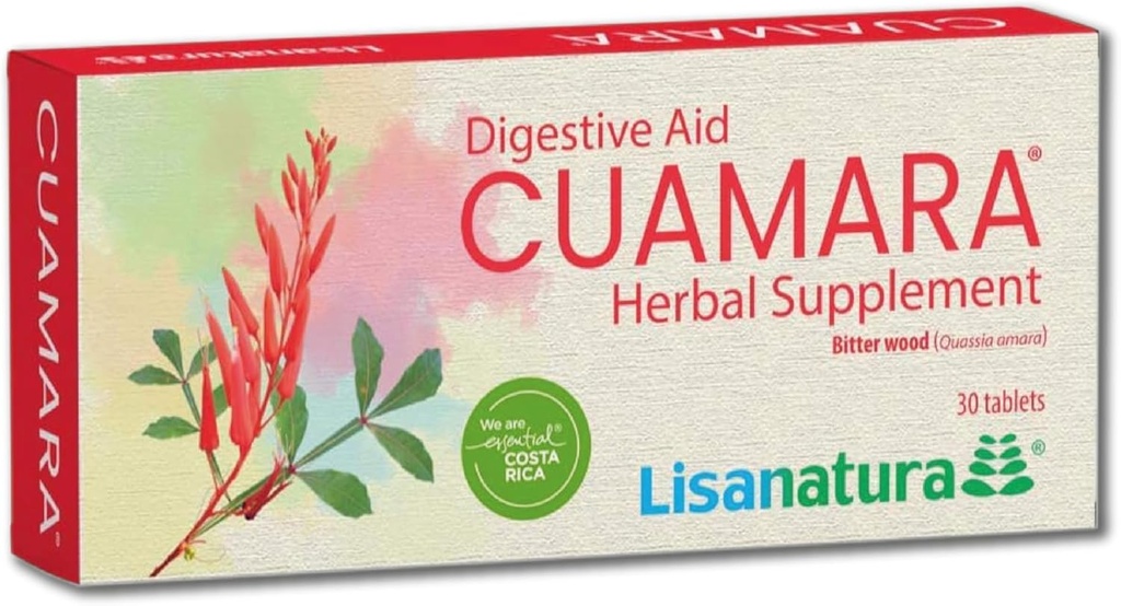 Supplément à base de plantes de Cuamara - sans sucre, gluten et lactose - 30 comprimés