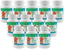 Alka•Pan (12 Pack) Meilleur procédé Alkaline — Supplément digestif naturel — Enzymes pancréatiques avec des superaliments antioxydants et des herbes digestives