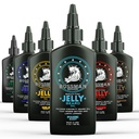 Bossman Jelly Oil Variety Pack - Kit d'entretien et de croissance de la barbe - Tous les 6 parfums d'huile de gelée de barbe - Fabriqué aux États-Unis