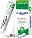 Traitement hémorroïde, Crème hémorroïde avec Lidocaine 4%, Phénylphrine HCl 0,25%, Aloe Vera naturel et Formule de refroidissement Bornéol, Désagrément apaisant, Crème hémorroïdes pour femmes, hommes (1,5 OZ)
