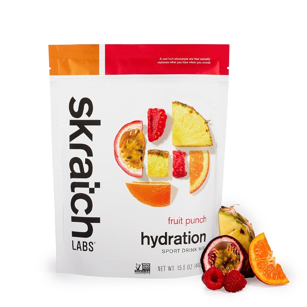 Skratch Labs Hydratation Poudre de boisson sportive Mélange d'électrolytes Poudre pour l'exercice, l'endurance et la performance