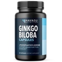 Ginkgo Biloba 120mg avec Phosphatidylsérine - Supplément Nootropic Cerveau Santé, Mémoire et Focus - Soutient la fonction cognitive, la clarté mentale et l'alerte - 60 capsules non OGM, 2 mois d'approvisionnement