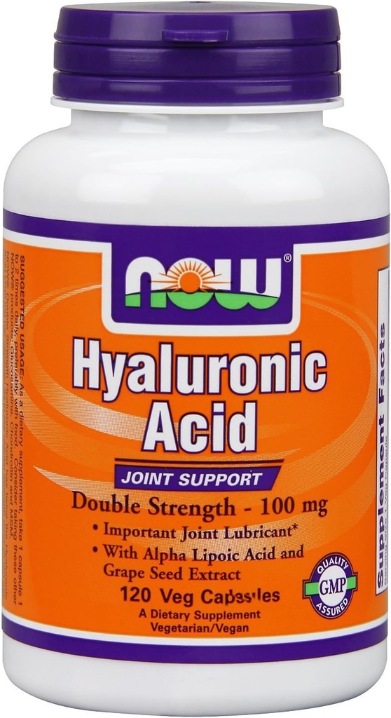 Acide hyaluronique 2X Plus gélules, 100 mg - 120 ct (emballage de 2)