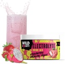 Wild Society - Premium Zero Sugar Electrolytes Powder Drink Mix, 3x Absorption Magnésium Glycinate - sans sucre, faible calorie, science soutenue, hydratation rafraîchissante, fruits dragon de fraise, 30 portions