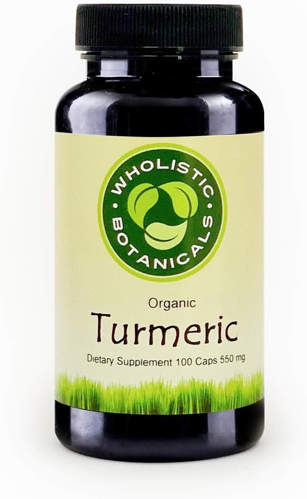 Capsules curmériques - Supplément curcumin curmérique - Supplément nettoyant du foie - 100ct