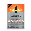 Multivitamine d'une journée pour les femmes 50 et plus comprimés, multivitamines de femmes 50 plus avec les vitamines D, C, E, Zinc et Biotine, Vitamines quotidiennes pour les femmes 50+, 65 Ct