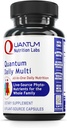 Multivitamine quotidienne de Quantum Nutrition Labs - Multivitamine pour les hommes et les femmes, suppléments nutritionnels quotidiens avec du calcium pour les adultes, fabriqués avec Cordyceps et thé vert - 60 capsules végétariennes