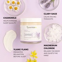 Enracinement dans le repos Lotion de magnésium pour le sommeil – Science aidé à dormir – 2X Plus Chlorure de magnésium – Détente rapide et efficace avec lavande, fleur de passion et camomille - Fabriqué aux États-Unis – 4 oz