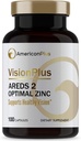 Vitamines oculaires visifort avec lutéine et zéaxanthine pour la santé oculaire et la santé maculaire; 100 capsules