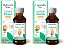Hyland's Naturals Kids Cold & Cough, Daytime Grain Flavor Cough Sirop Medicine for Kids Ages 2+, Dognestant, Mal de gorge et de soulagement de l'allergie, traitement naturel des symptômes du froid, 4 Fl Oz