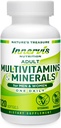 Multivitamines et minéraux pour les hommes et les femmes – Soutien immunitaire, énergie et antioxydant, 120 Softgels