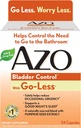 AZO Bladder Control with Go-less Daily Supplement (en anglais seulement) aide à réduire l'urgence occasionnelle* 54 gélules