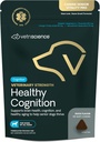VetriScience Veterinary Strength Healthy Cognition Chews - Supplément Wellness Senior pour chiens - Soutiens Cognition, fonction immunitaire et métabolisme - 60 Comte