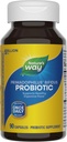 Nature's Way Primadophilus Bifidus Probiotic, soutient la flore digestive*, 5 milliards de cultures probiotiques vivantes par gélule, Lactobacilli, Bifidobacteria, 90 capsules (paquetage May Vary)