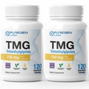 Puregen Labs TMG 750 mg – [High Potency] Triméthylglycine Supplement – Encourage les taux d'homocystéine sains, non-OGM, NO Gluten et Dairy.