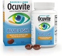 Ocuvite Blue Light Lutein & Zeaxanthin Supplement, Eye Vitamin for Eye Strain, Vision & Ocular Health Support, Softgels for Screen & Sunlight Exposure, 30 Softgels